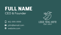 White Bird Nature Business Card