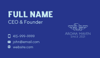 Minimalist Eagle Gamer Business Card