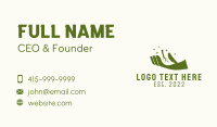 Green Hand Garden Herb  Business Card