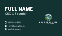 Rustic River Explorer Business Card