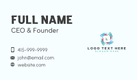 Group Super Hero Community Business Card