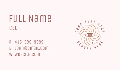 Mystical Astral Eye Business Card