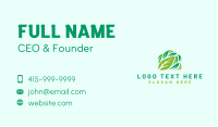 Leaf Real Estate Greenhouse Business Card