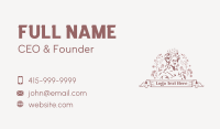 Floral Royal Queen Business Card