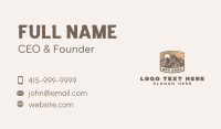 Trekking Summit Adventure Business Card