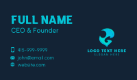 Blue Flame Element Business Card