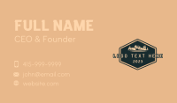 Mountain Nature Park Business Card Design