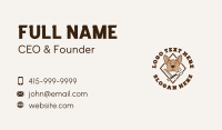 Grooming Business Card example 1