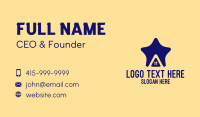 Purple Star Home Business Card Design