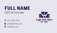 Eagle Castle Fortress  Business Card