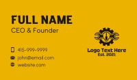 Industrial Wrench Tool  Business Card Design