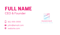 Generic Wave Company Business Card Design