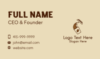 Express Coffee Cup  Business Card