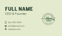 Paddlefish Missouri Fish  Business Card Design