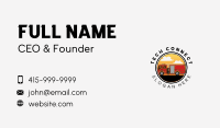 Fire Truck Equipment Business Card