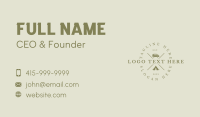 Nature Park Business Card example 2