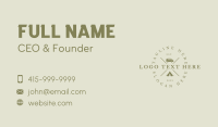 Hipster Business Card example 4