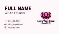 Dating App Business Card example 4