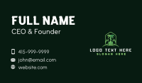 Landscaping Gardening Shovel Business Card Design