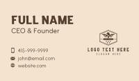 Troop Business Card example 1