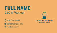 Paint Bucket Renovation Business Card Design