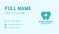 Sparkly Tooth Dentist  Business Card Image Preview