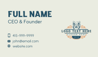 Dog Corgi Pet Business Card