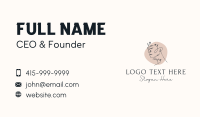 Wildflower Business Card example 2