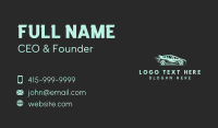 Sports Car Speed Business Card