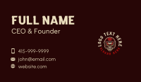 Rider Skull Motorsport Business Card Design