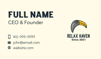 Wild Toucan Bird Business Card