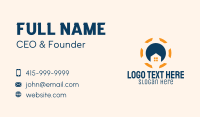 Wheel Business Card example 2