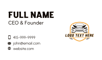 Sports Car Racing Vehicle Business Card