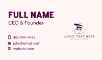 Cap Business Card example 3