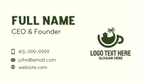 Teahouse Business Card example 3