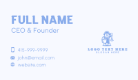Janitorial Housekeeping Cleaner Business Card