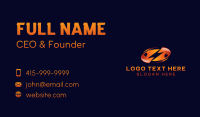 Lightning Plug Energy Business Card Design