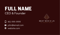 Luxe Premium Pyramid Business Card
