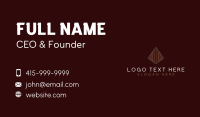 Luxe Premium Pyramid Business Card