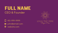 Observatory Business Card example 1