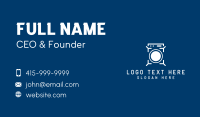 Washing Machine Business Card example 2