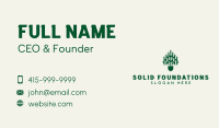 Shovel Gardening Tool Business Card