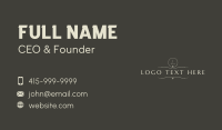 Event Coordinator Business Card example 1