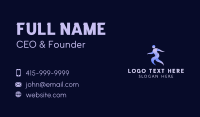 Jogger Business Card example 1