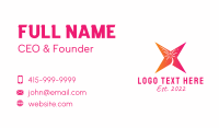 Starburst Business Card example 3