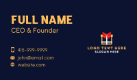 Giveaway Business Card example 1