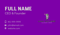 Astronaut Business Card example 2