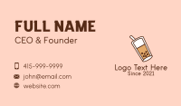 Boba Business Card example 4