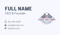 Hammer Carpentry Roof Business Card