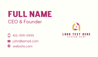 Paint Brush Home Improvement Business Card Design